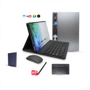 Idino Notebook Core with Keyboard – 10.1″ – 512GB ROM – 12GB RAM – Dual SIM – 10000 mAh